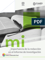 Importancia de La Redacción en El Informe de Investigación