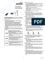 Series Instruction Manual: Multipurpose Digital Contact Sensor