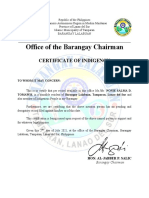 Office of The Barangay Chairman