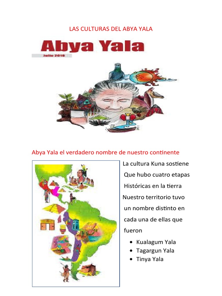 Culturas y Significado de Abya Yala | PDF