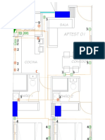 Plano Electrico Cto de Tomas Apto 201-301-401