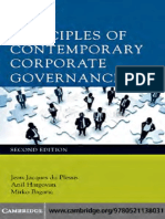 Principles of Corporate Governance