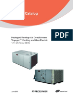 Product Catalog: Packaged Rooftop Air Conditioners Voyager™ Cooling and Gas/Electric