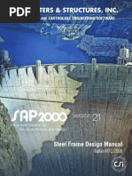 Steel Frame Design Manual: Italian NTC 2008