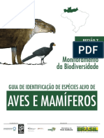 Guia de identificação de aves e mamíferos