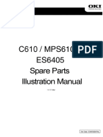 C610 / MPS610C ES6405: Spare Parts Illustration Manual