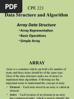 A3 Array Data Structure