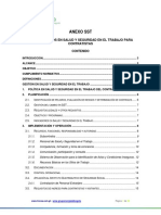 1  ANEXO CONTRACTUAL DE REQUERIMIENTOS EN SST  TRECSA Rev.01