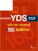 Yds Icin en Onemli 160 Kelime