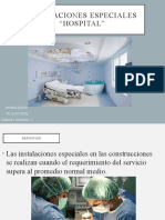 Instalaciones Especiales Hospital