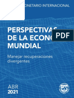 FMI Perspectivas Mundiales Abril.