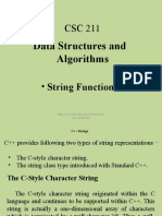 Data Structures and Algorithms: CPP - Strings - HTM