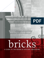 Bricks A Guide To The Repair of Historic Brickwork 2009