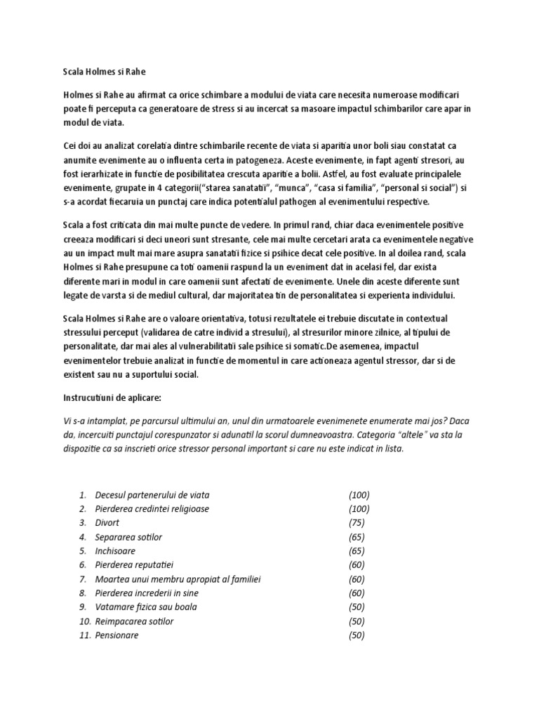 Scala Holmes Si Rahe