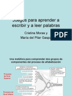 Presentación Taller Juegos, Moras y Gaspar, PARTE 1 abril 2014 