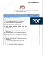 Senarai Semak Dokumen Permohonan Surat Perakuan PDI