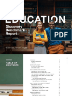 Taboola Education Industry Benchmark Report