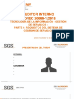 Presentacion ISO 20000-1 2018