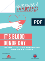 2. Poster Bersatu Blood Donation PDF