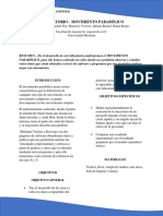 Labortorio Movimiento Parabolico PDF