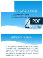 Historia Clinica Laboral (Clase)