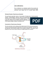 Notes - Synchronous Generators - Alternators