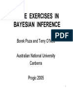 Bayesian Prob Exercises