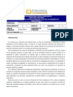Microcurículo Producción de Textos Académicos PDF