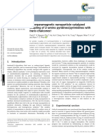 Superparamagnetic Nanoparticle-Catalyzed