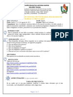 Matemáticas Sem 26 y 27 Tabla de Frecuencias y Datos Estadisticos 5º