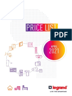 Main Price List 2021