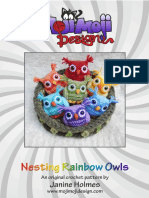 Nesting Rainbow Owls