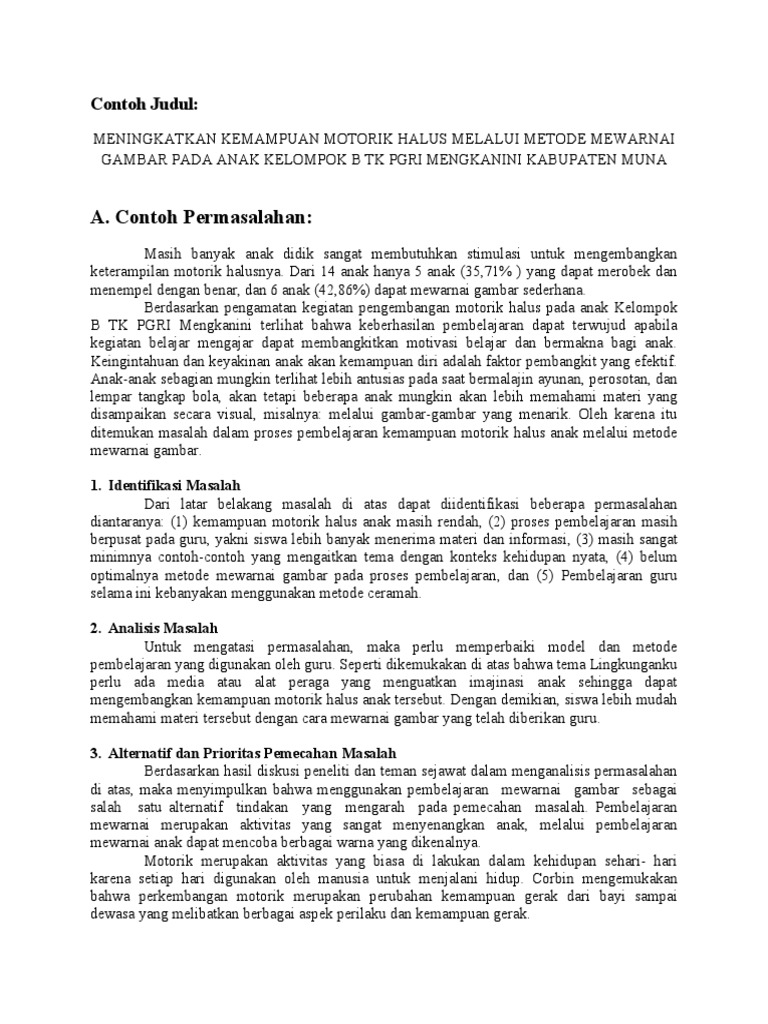 Contoh permasalahan pdf