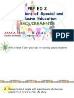 Foundations of Special and Inclusive Education: Prfed2