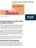 Guía para Preparar El Examen Oficial de Italiano PLIDA B2 - Elblogdeidiomas - Es