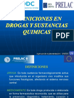 Definiciones clave de drogas y medicamentos