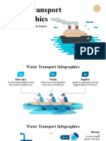 Water Transport Infographics: Here Is Where This Template Begins