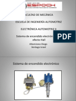 Sistema de Encendido Electrnico de Efecto Hall