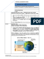 O Level Physical Geog Revision