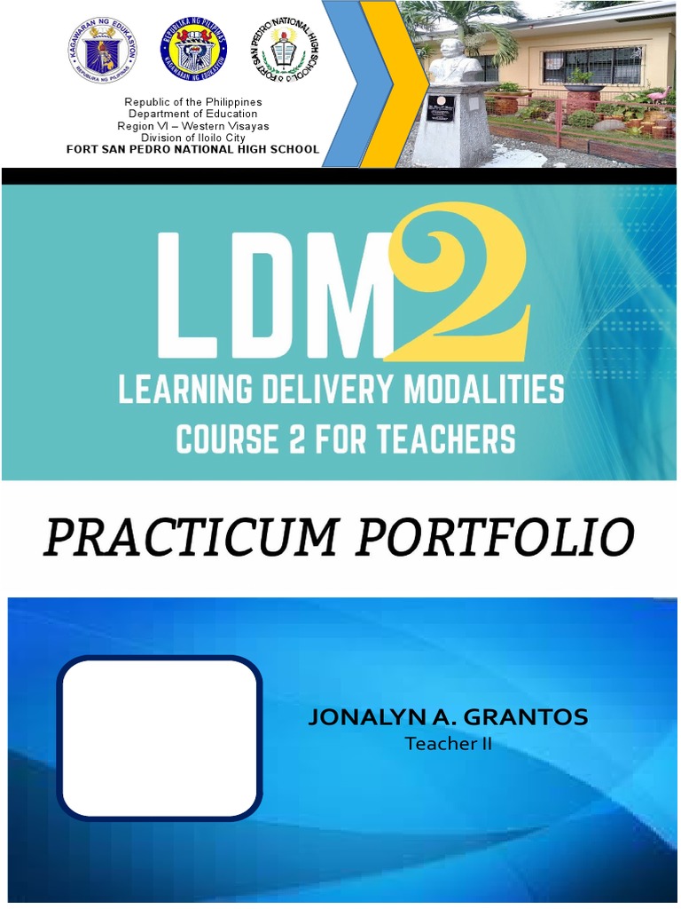 LDM Practicum Portfolio 2021 | PDF | Lesson Plan | Learning