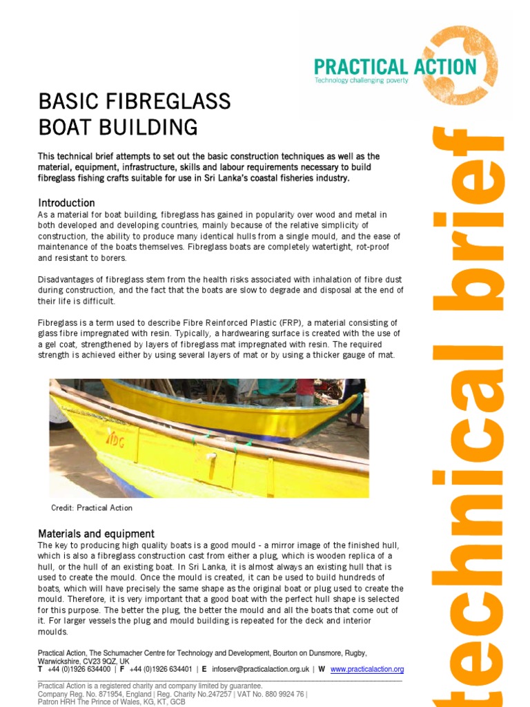 Basic Fiberglass Boat Building Guide | PDF | Fiberglass | Boats
