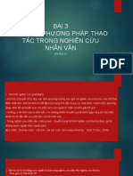 Phuong Phap Nghien Cuu Khoa Hoc - Bai 3 - Session 1