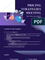 Pricing Strategies Meeting by Slidesgo