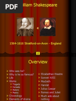 William Shakespeare: 1564-1616 Stratford-on-Avon - England