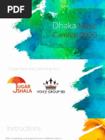 Dhaka: Music Carnival 2020