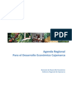 Agenda Plan Desarrollo Economico Cajamarca