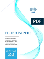 Filter Papers: Catalogue