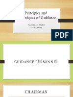 Principles and Techniques of Guidance: Mary Grace Feudo Cpe Section B