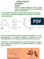 Unidad 5 Biomoléculas Carbohidratos P.2 2S 2014 USAC