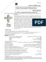 Scald Protection 3-Way Thermostatic Mixing Valve